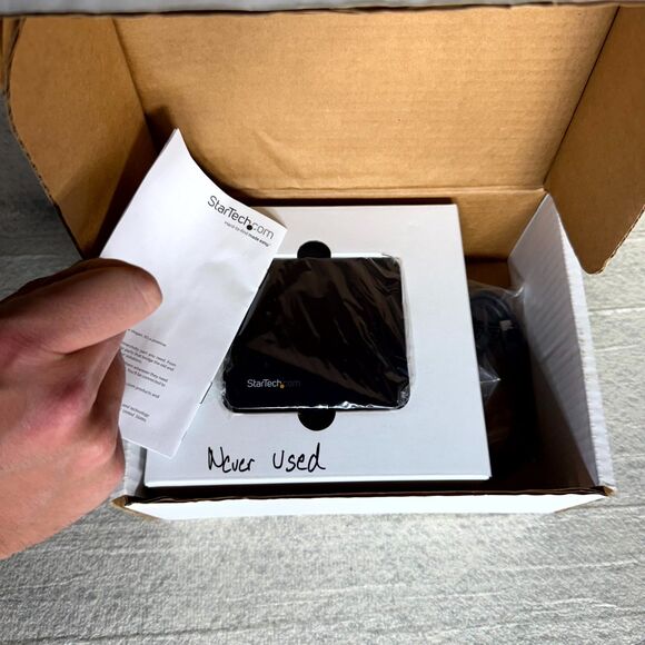 StarTech USB-C Docking Station For Laptops 4k HDMI Power‎ Delivery USB 3.0 NEW - Picture 5 of 6